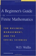 beginners finite math cover